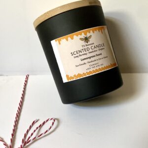 scented bees wax candle